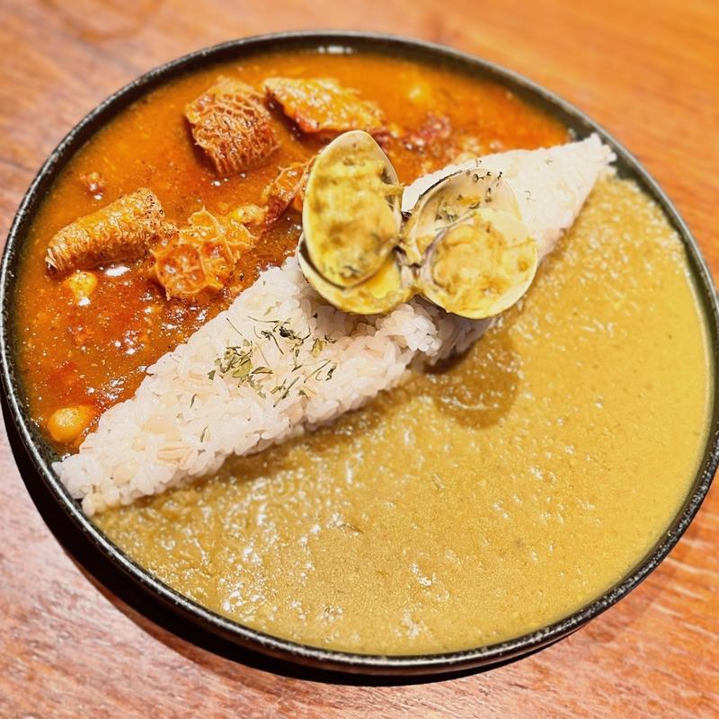 2種盛り（ライス少なめ）(バル アグラード)