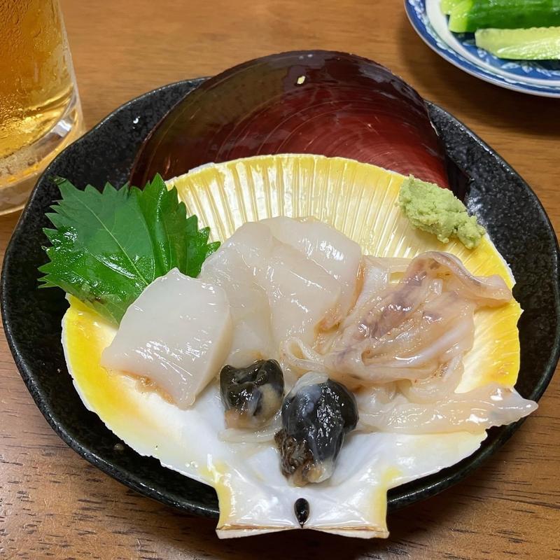 月見貝刺身(ニュー上州屋)