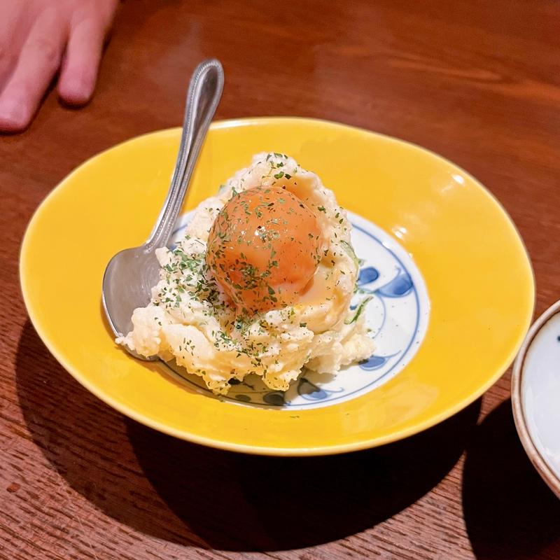 ポテサラいぶりがっこ(都民酒場魚金)