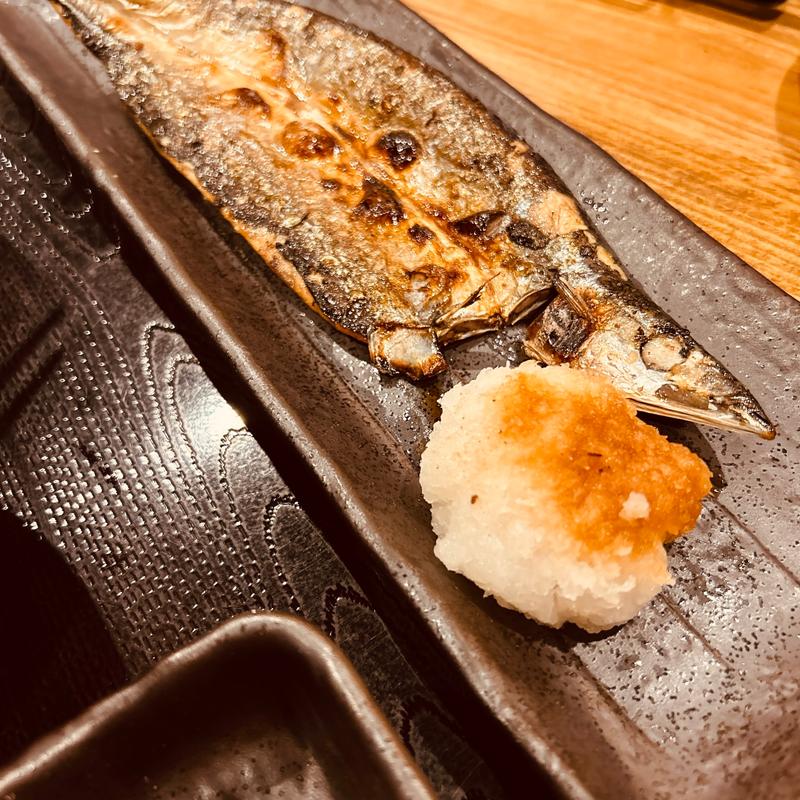 さんま開き定食(しんぱち食堂阪急梅田店)