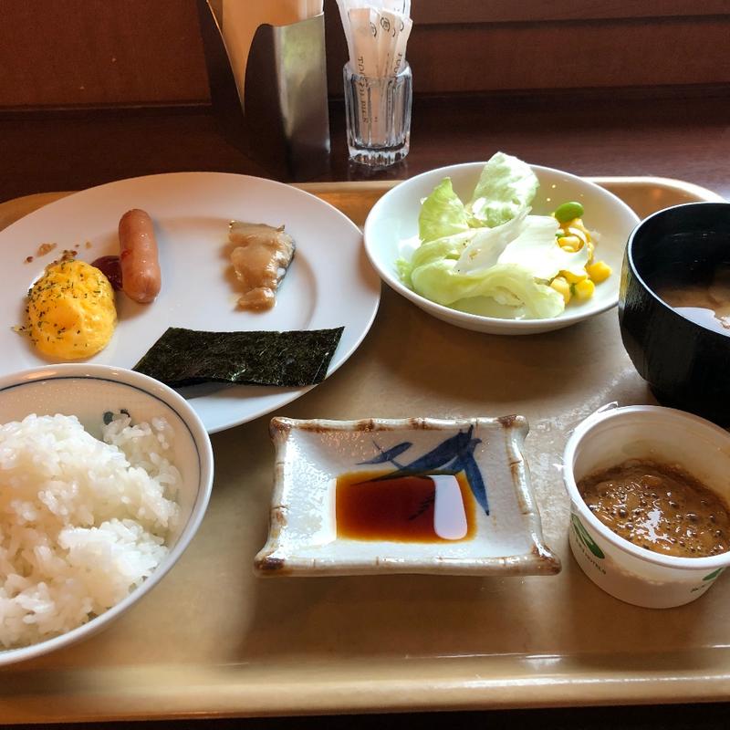 朝食(ホテルルートイン恵那)
