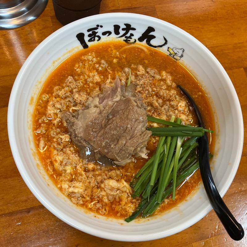 にんにく軟骨ラーメン(ぼっけもん製麺)