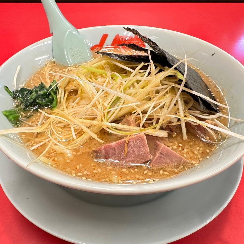 味噌ネギラーメン(ラーメン山岡家 上三川店)