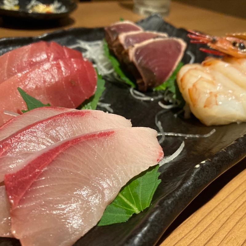 刺身盛り合わせ(全席個室 博多うかい 博多駅前店)