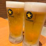生ビール(焼肉串ひろ本舗)