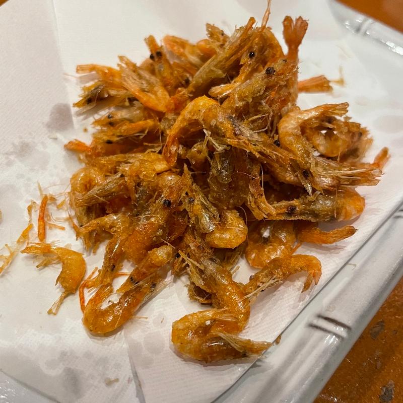 川海老揚げ(ダイニングバーＹＯＵ)