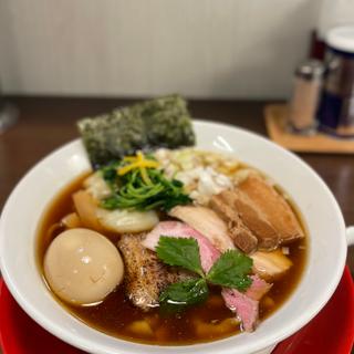 特製わんたん麺(中華そば麦笑)