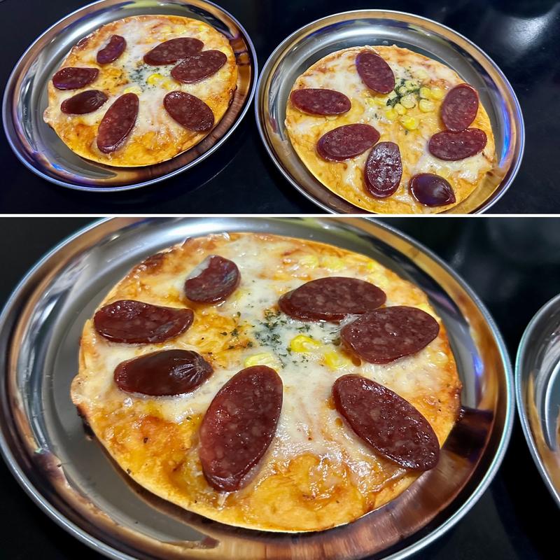 冷凍ピザ サラミトッピング(オーケー 八千代緑が丘店)