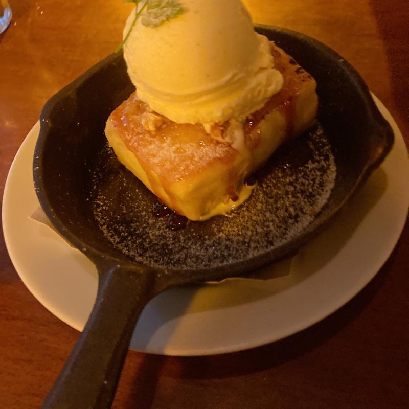 ベイクドフレンチトースト(トウキョウ サロナード カフェ ダブ)