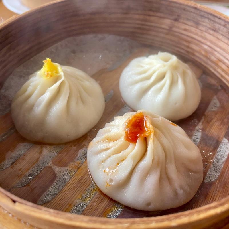 蒸し小籠包三種(台湾老舗 小籠包専門店)