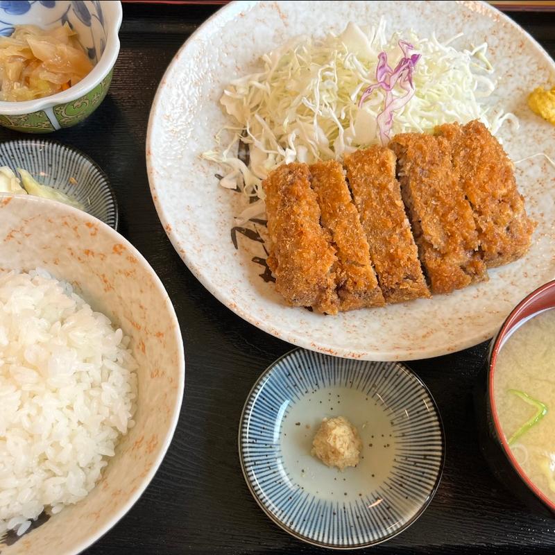 メンチカツ定食(柳ばし )