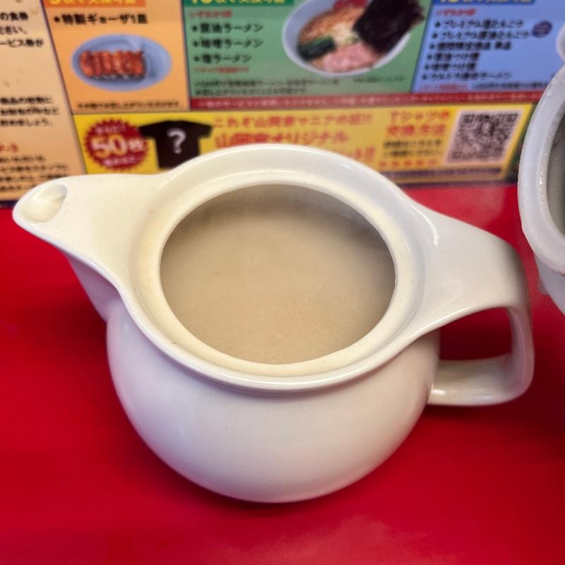割スープ(ラーメン山岡家 南2条店)