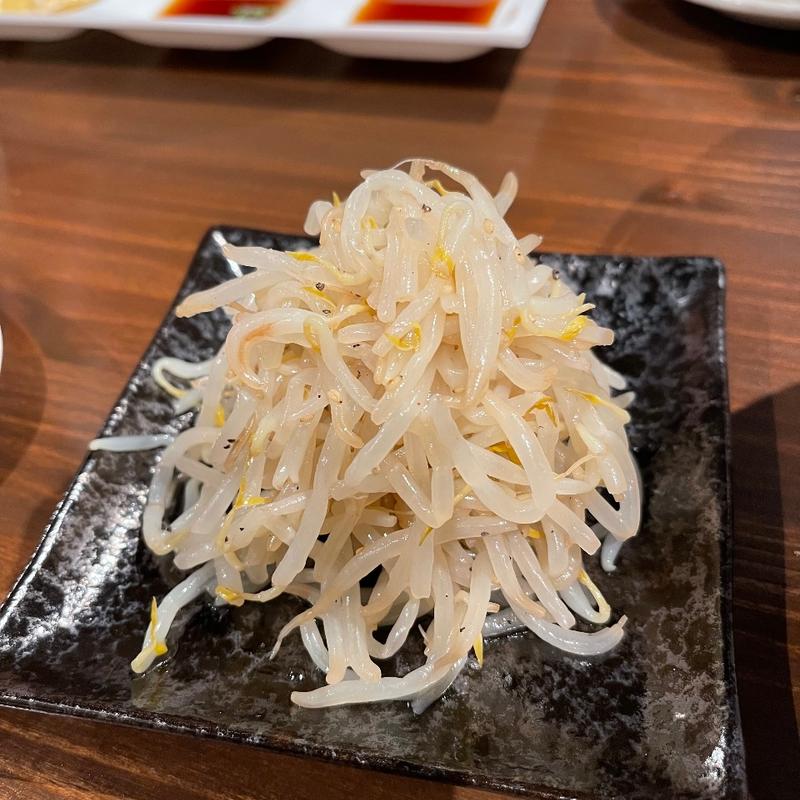 もやしナムル(焼肉なみき)