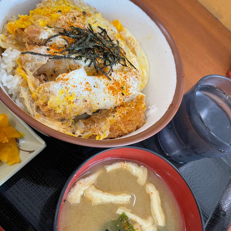中井のかつ丼(中井食堂 中井パーキングエリア（PA)下り線 )