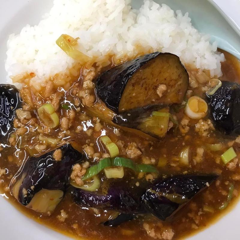 マーボーなす丼(スタミナラーメン 蔵王)