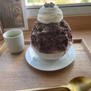 濃厚チョコみるく(フレール かき氷&カフェ)