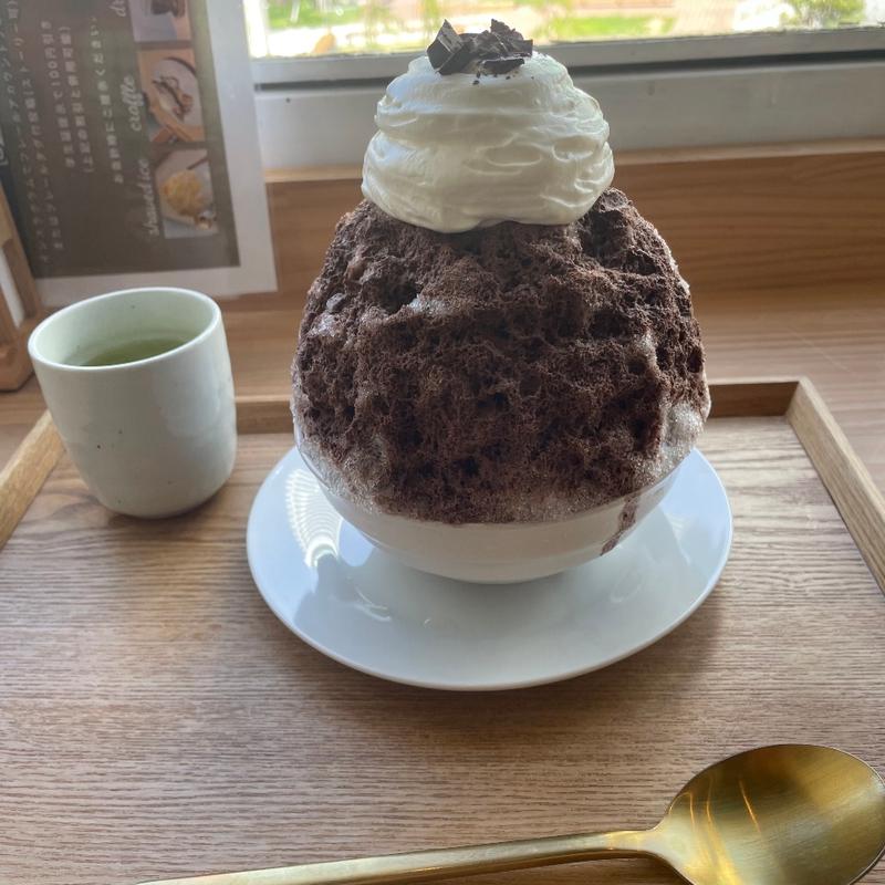 濃厚チョコみるく(フレール かき氷&カフェ)