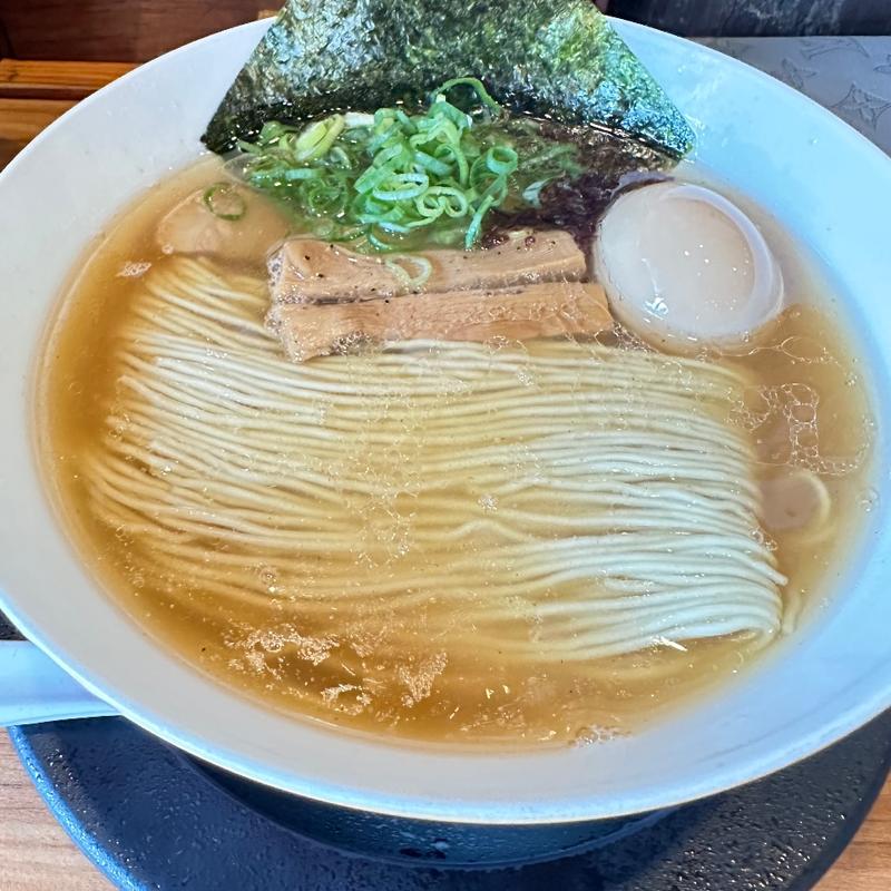 味玉しおそば(麺や食堂 246店)