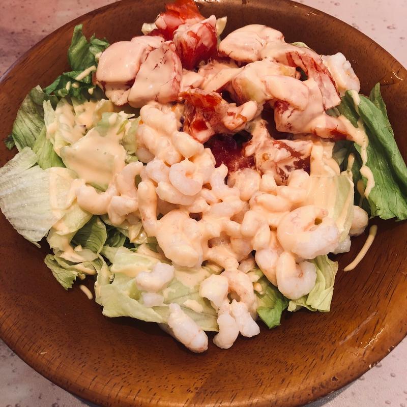 小エビのサラダ(サイゼリヤ イオンモール盛岡)