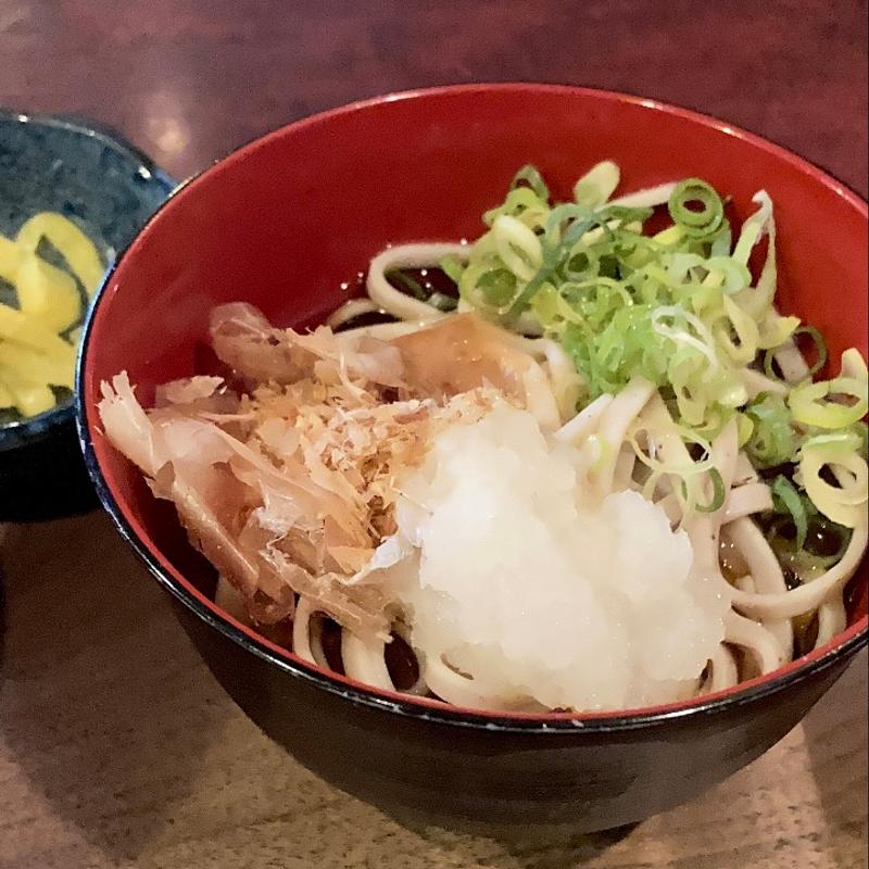 越前おろしそば(ハーフ)(ソースカツ丼カフェ エチゼン)
