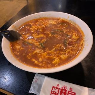 トマト辛麺　コンニャク麺3辛　レギュラーサイズ(辛麺屋 桝元 宮崎中央店 （からめんやますもと）)