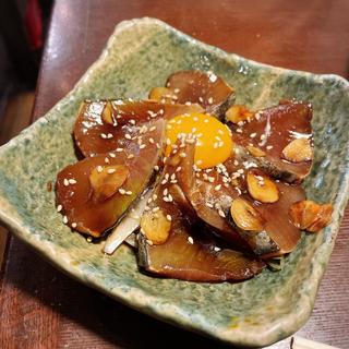 かつおのにんにく醤油漬け(大衆酒場 チャン栓チャン)