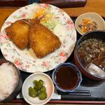 アジフライ定食