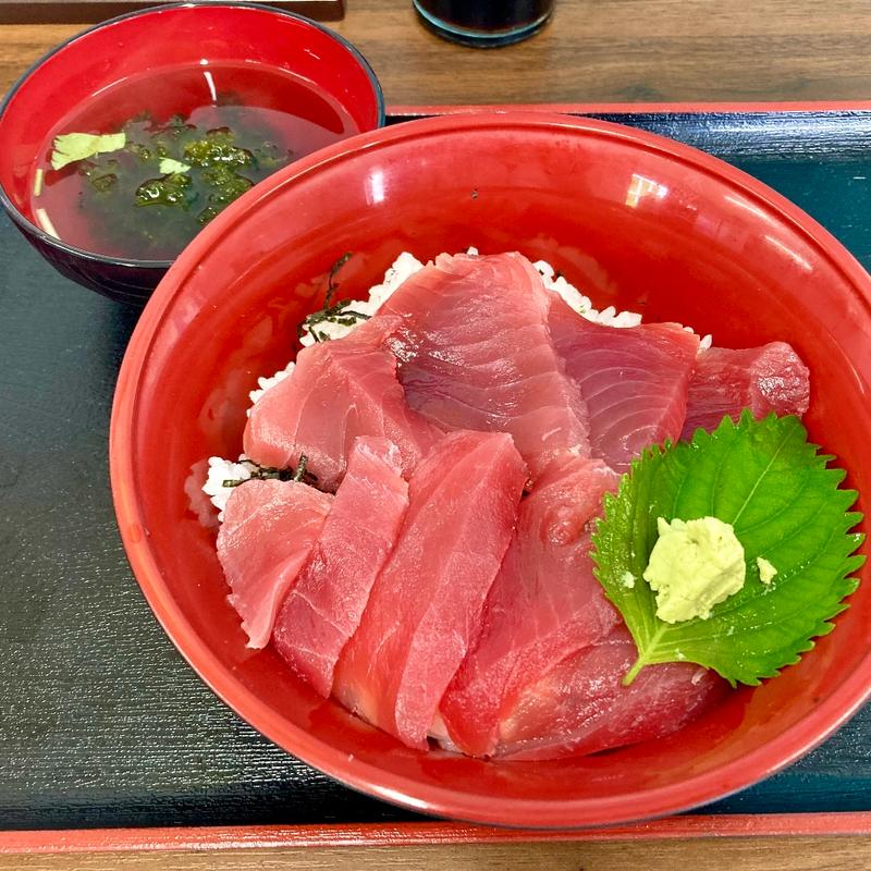 まぐろ丼赤身(黒磯海鮮市場)