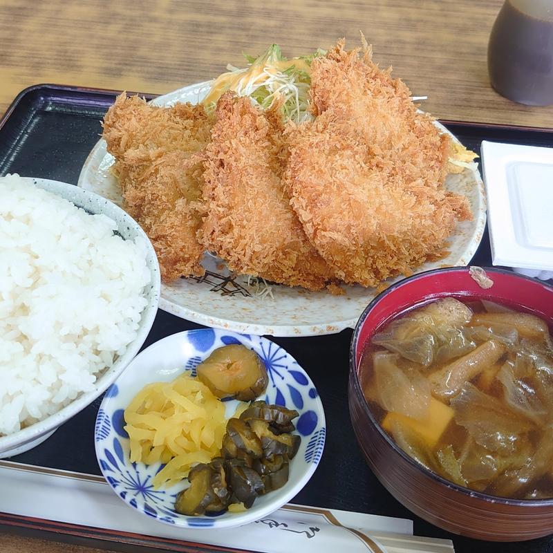 あじフライ定食(ドライブイン　中村 )