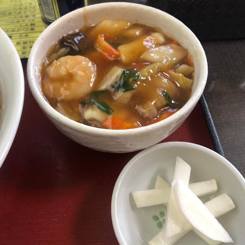 ラーメン【醤油】ミニ丼セット【中華丼】(中華料理 幸來)