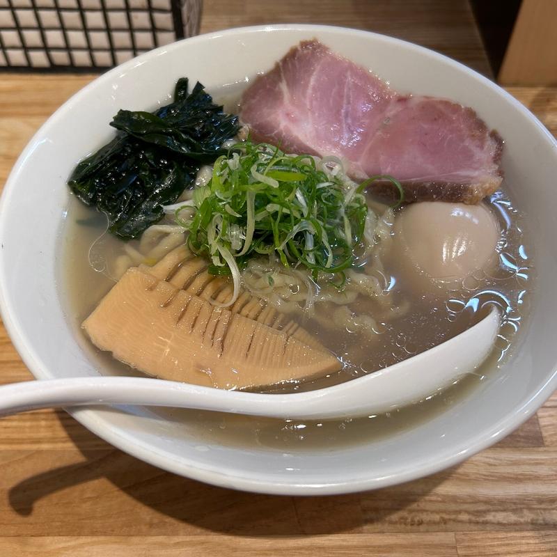 味玉貝塩ラーメン(らーめん 改)