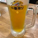 生ビール(磯丸水産 今池店)