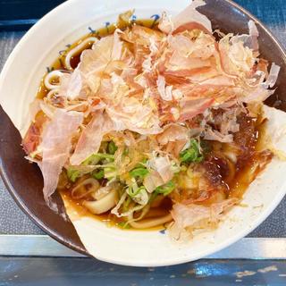 かき揚げきしめん(住よし JR名古屋駅 新幹線上り)