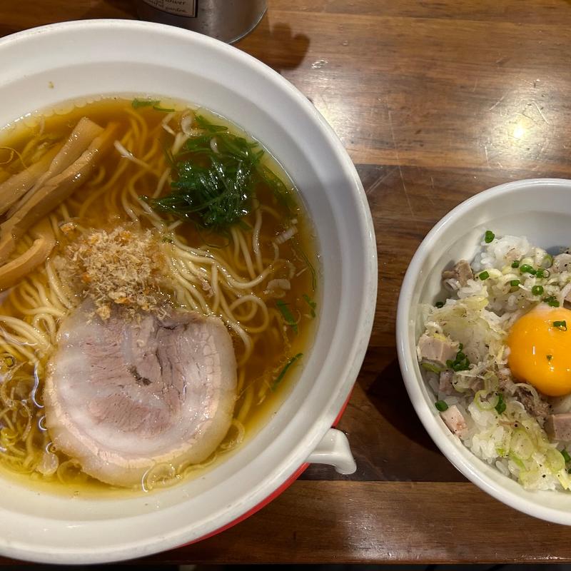 ミニ肉玉丼セット(麺王道 勝 )