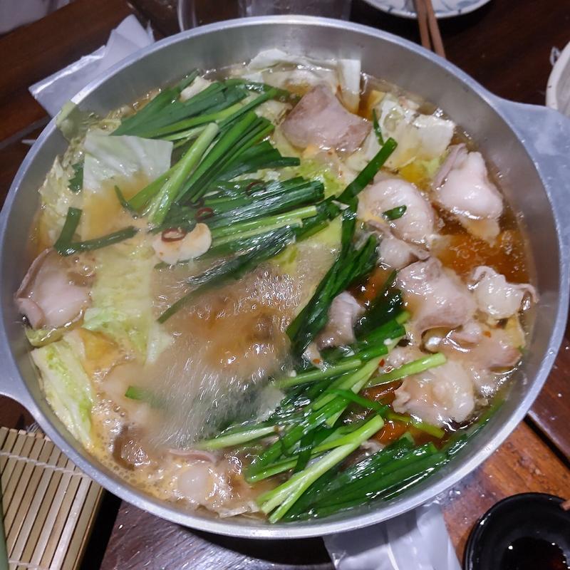 モツ鍋(【博多名物 全200種類 時間無制限食べ飲み放題】 酒場くじら 天神大名店)