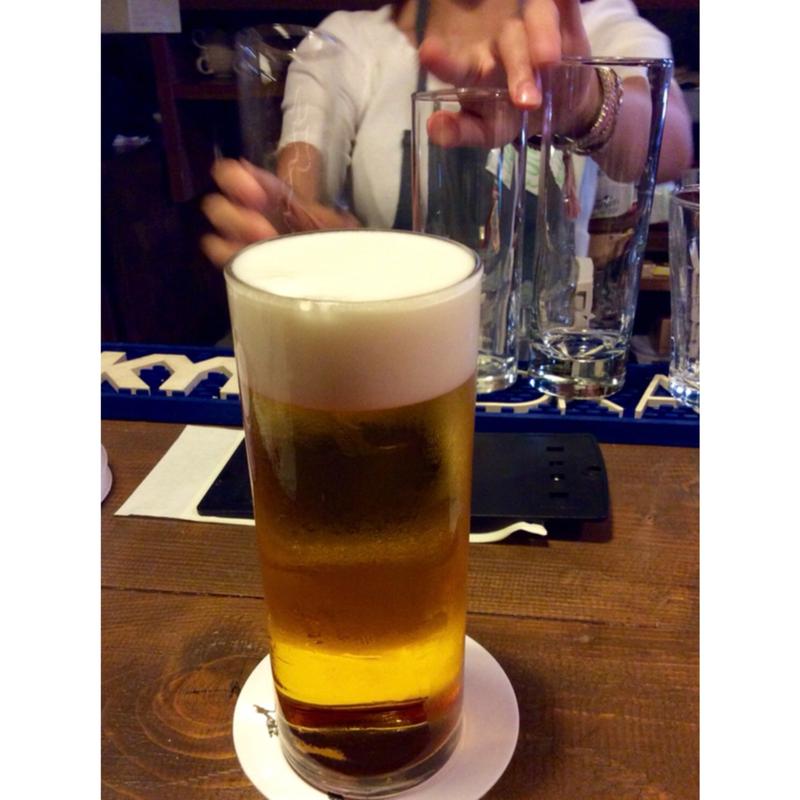 生ビール(トゥーランド カフェ)