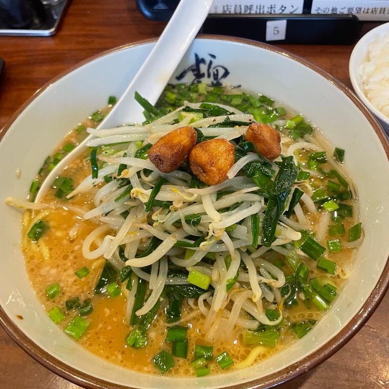 ニラもやしラーメン(横濱家 新羽店 )