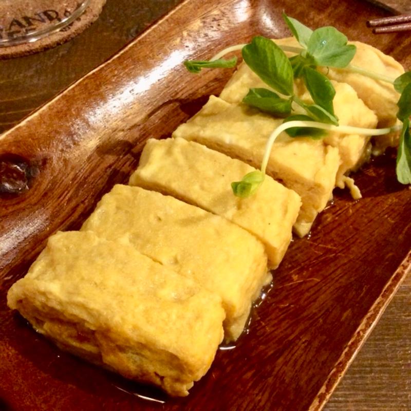 だし巻き玉子(トゥーランド カフェ)