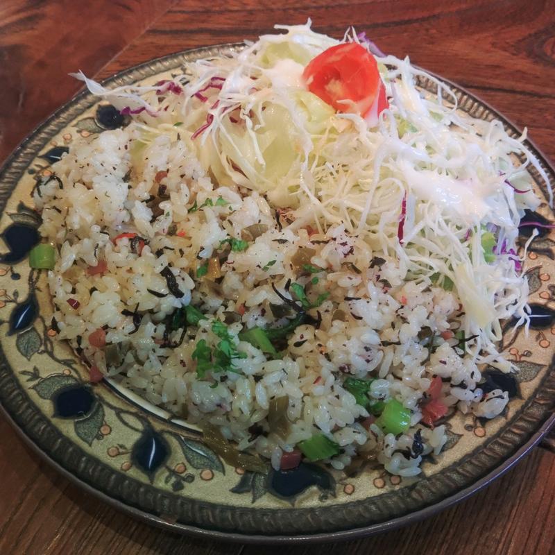 和風梅ピラフ(たいむカフェ )