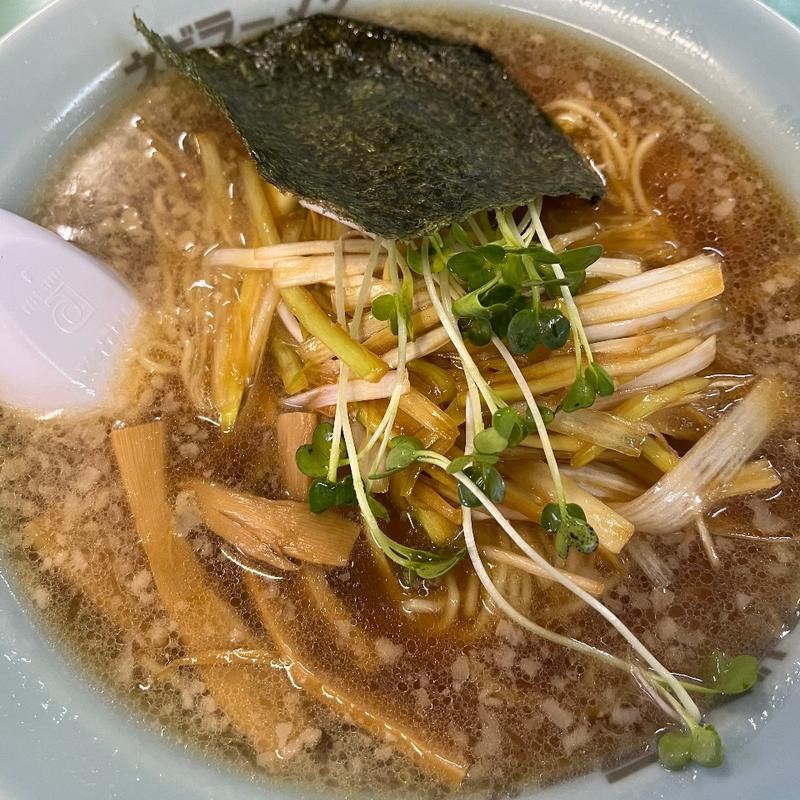ネギラーメン(ラーメンショップ藤岡店)