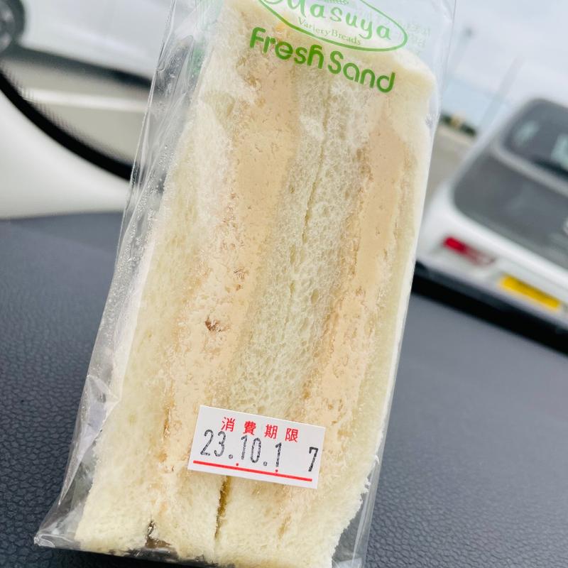 ピーナッツバター　サンド(ますやパン 音更店)