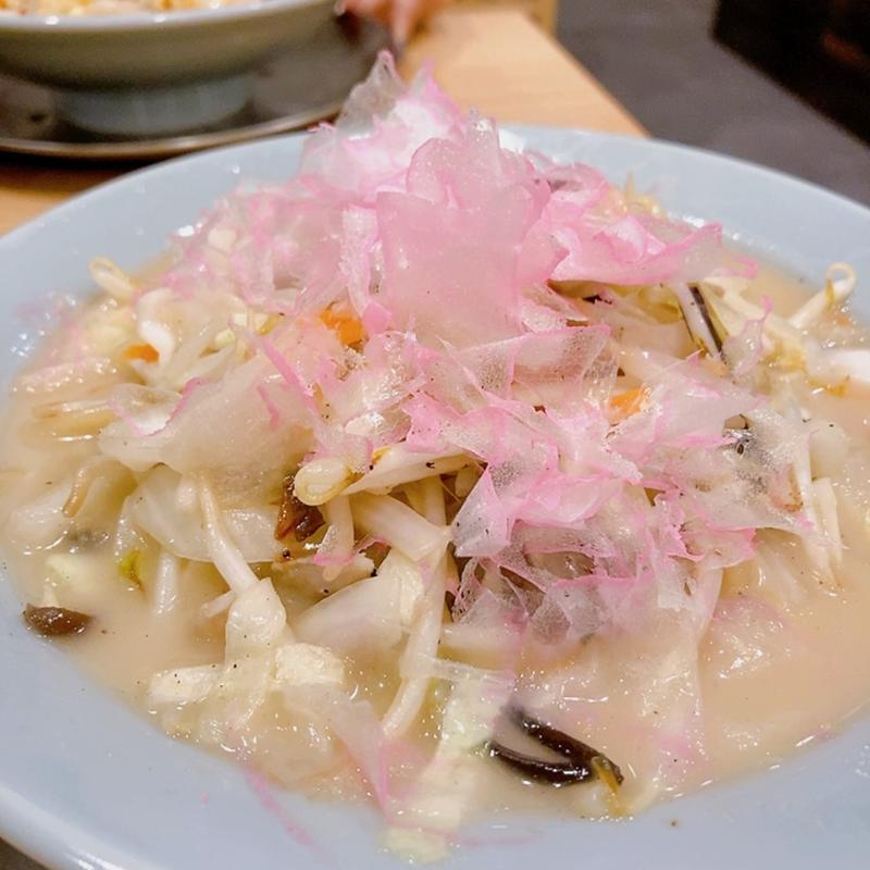 白ちゃんぽん（少麺）(じげもんちゃんぽん 広島大手町店(9/28オープン))