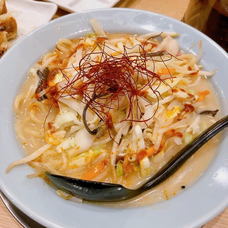 紅ちゃんぽん（少麺）(じげもんちゃんぽん 広島大手町店(9/28オープン))