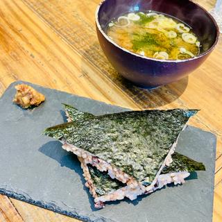 スペシャルランチ　酵素玄米のおむすび(Umi鎌倉)