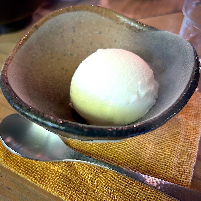 アイスクリーム(地鶏焼 ふかせ )