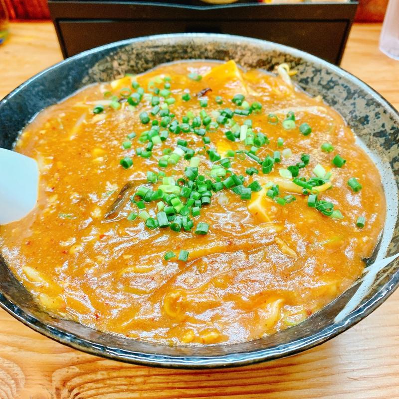 麻婆ラーメン(てまえみそおおぼら )