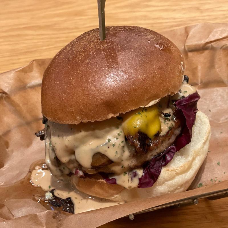 グリルマッシュルームチーズバーガー(J.S. BURGERS CAFE ららぽーと海老名店)