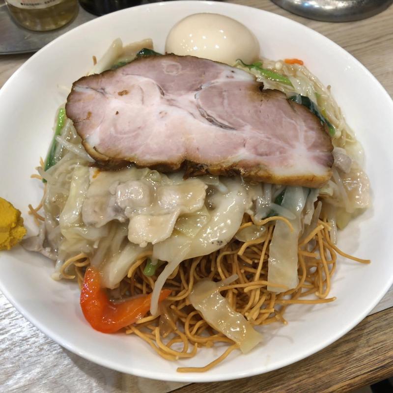 五目揚げソバ(中華料理 一番)