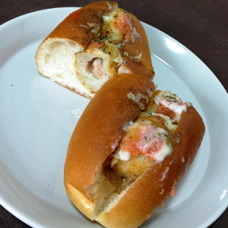 たこ焼明太マヨネーズ(土樋パン製作所 )