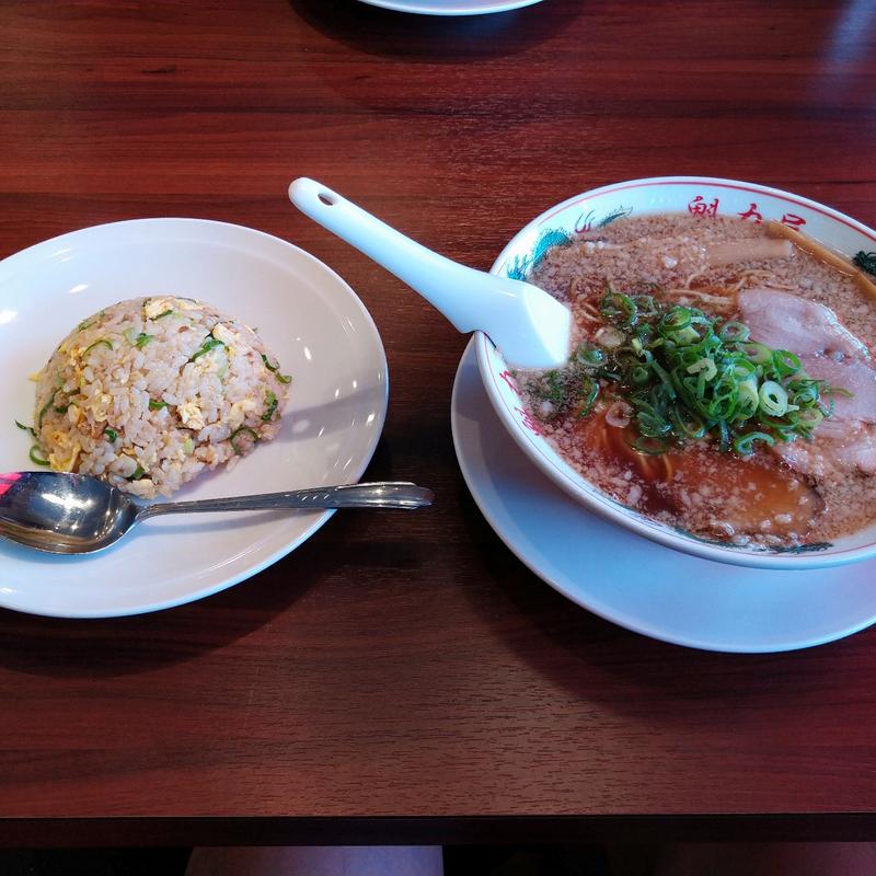 焼きめし定食(京都北白川ラーメン魁力屋 国分寺並木町店)